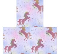 Coloroll BE Dazzled Dancing Unicorn, Pink (Pack of 3)
