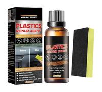 Coloroom Back to Black Trim Restorer - Car Plastic Restorer Black, Bumper Restorers & Plastic Parts Refurbish Agent with Sponge, Back to Blacks Plastics Restore, Crystal Coating Restoration