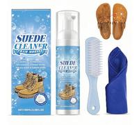 Coloroom Suede Shoe Cleaner - Suede & Nubuck Cleaner with Brush & Cloth - Suedes Cleaning Kit for Shoes, Boots, Jackets, Bags & More - Restores & Refreshes