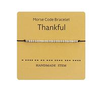 Colors Bracelet 4 Message Rings Password Alphanumeric Couple Bracelet Wedding Party Valentine's Day Birthday Souvenir Gifts Gift Natural Pink 4 And Jewelry (B, One Size)