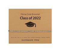 Colors Bracelet 4 Message Rings Password Alphanumeric Couple Bracelet Wedding Party Valentine's Day Birthday Souvenir Gifts Gift Natural Pink 4 And Jewelry (I, One Size)