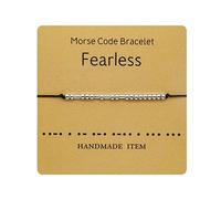 Colors Bracelet 4 Message Rings Password Password Alphanumeric Couple Bracelet Wedding Party Valentine's Day Birthday Souvenir Gifts Gift Natural Pink 4 And Jewelry (A, One Size)