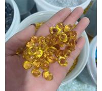 Colors Crystal Shoe-Shaped Gold Ingot Paperweight Glass Craft Home Decoration Arts&Collection Furnishing Ornaments Home Decor(1000g)