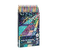 Colors Duo Glitter Brush Markers Dual Tip Metallic Shimmer Pens for Coloring Smooth Ink Flow No Bleed Glitter Gel Pens for Art Projects Card Making DIY Crafts Doodle Writing Adults Coloring Books