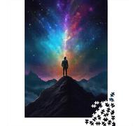 Colors Explosion 1000-Piece Jigsaw Puzzle for Adults, 70x50cm/1000pcs, White Pieces with A Smooth Surface; Relaxed Solo Time at Home