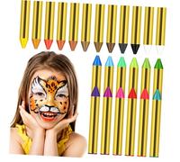 Colors Face Paint Crayons Body Paint for Skin User Friendly Design for Halloween Cosplay Easy Application Removal for Adults