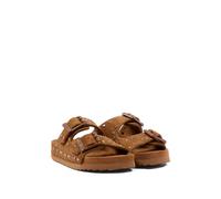 Colors Of California buckle embellished sandals - Brown 28-29-30-31-32-33-34-35-36-37-38-39