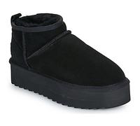 Colors of California Mid Boots PLATFORM SHEEPSKIN BOOT in Black 8