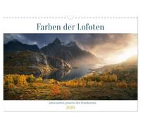 Colors of Lofoten - Seasons beyond the Arctic Circle UK-Version (Wall Calendar 2026 DIN A3 Landscape), CALVENDO 12 Month Wall Calendar