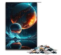Colors of Space Planet Pieces Puzzles for Adults Jigsaw Puzzles for Adults DIY Art Decor 1000 PCS(75x50cm)