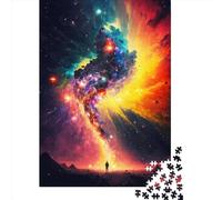 Colors Of Space1 1000 Pieces Puzzles for Teenagers Gifts Wooden Puzzle Jigsaws for Adults Home Educational Games DIY Toys 1000pcs (75x50cm)