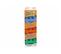 Colors Scratch Free FlexTexture Scrubbing Sponges 3 Pack, Assorted