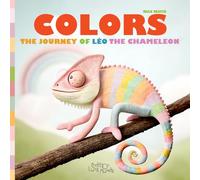Colors: The Journey of Léo the Chameleon: A Premium Large-Format Picture Book in Realistic Collage Style - A Gentle Story to Learn Colors from Age 1