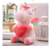 COLORS Unicorn Teddy plush - 45cm big,soft and cute stuffed plushie - birthday, valentine that shows your true feelings to your loved one!