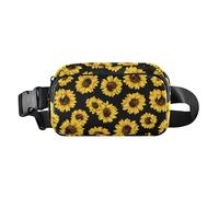 Colors Waist Bag for Women | Waterproof Lightweight Running Bum Bag for Women | Compact Fashionable Belt Pouch, for Workout Cycling Travel Daily Commuting Swimming Beach Running Gym (Chrysanthemum)