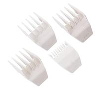 colorski Professional Peanut Clipper Guards - 4 Sizes (1/8” to 1/2”), Fits Wahl Peanut, White, 4PCS