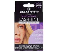 COLORSPORT 30 Day Mascara Lash Tint | Permanent Eyelash Tint Kit for Fuller, Darker Lashes | Waterproof & Smudge-Proof | Dark Brown Eye Lash Tint