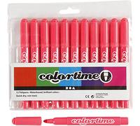 Colortime 12-Piece Colortime Marker, Pink