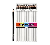 Colortime 12-Piece Coloured Pencils, Black