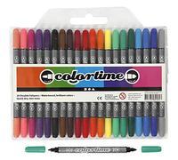 Colortime 37983 20-Piece Double Marker, Assorted Colors