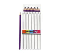 Colortime Pencil Crayons, Purple, One Size