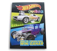 Colortivity Hot Wheels Coloring and Activity Book - English-Spanish - 80 Pages