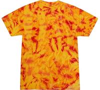 Colortone Adult 100% Cotton Unisex Tie Dye T-Shirts for Men and Women, Fire, 3XL