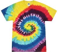 Colortone Adult Tie Dye T-Shirts for Men and Women, Carnival, 4XL