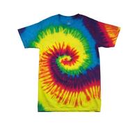 Colortone Kids/Childrens Unisex Rainbow Tie-Dye Heavyweight RW2626