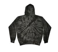 Colortone Rainbow Tie-Dye Unisex Hoodie TD31M-Long Sleeve Warm Hooded Sweatshirt