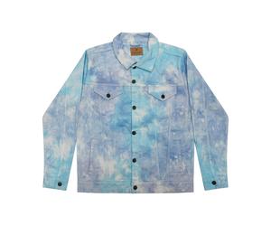 Colortone Unisex Adult Tie Dye Denim Jacket RW9063
