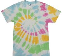 Colortone Unisex Batik Children's T-Shirt 'Swirl' | Batik Shirt 92-158 with Different Patterns | Flower Power Clothing Boys Girls Cotton | Hand-Dyed Batik Design