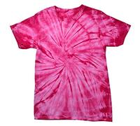 Colortone - Unisex Batik T-Shirt 'Spider' / Spider Pink, XL, Spider Pink, XL