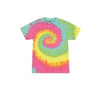 Colortone Unisex Tie-Dye T-Shirt TD02M - Short Sleeves Tee Cotton Colorful Top