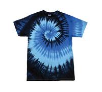 Colortone Unisex Tie-Dye T-Shirt TD02M - Short Sleeves Tee Cotton Colorful Top