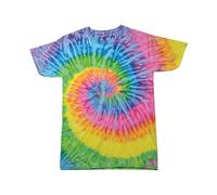 Colortone Unisex Tie-Dye T-Shirt TD02M - Short Sleeves Tee Cotton Colorful Top