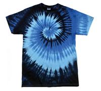 Colortone Womens/Ladies Rainbow Tie-Dye Short Sleeve T-Shirt / N/A N/A RW2627