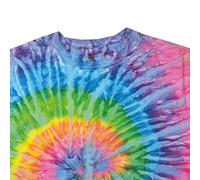 Colortone Womens/Ladies Rainbow Tie-Dye Short Sleeve T-Shirt RW2627