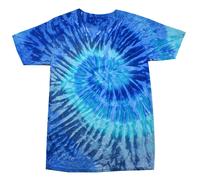 Colortone Womens/Ladies Rainbow Tie-Dye Short Sleeve T-Shirt RW2627