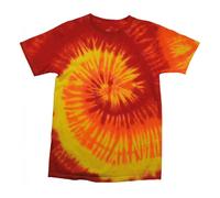 Colortone Womens/Ladies Rainbow Tie-Dye Short Sleeve T-Shirt RW2627