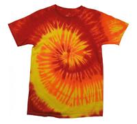 Colortone Womens/Ladies Rainbow Tie-Dye Short Sleeve T-Shirt RW2627