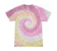Colortone Womens/Ladies Rainbow Tie-Dye Short Sleeve T-Shirt RW2627