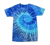 Colortone Womens/Ladies Rainbow Tie-Dye Short Sleeve T-Shirt RW2627