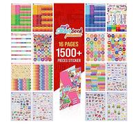 colortouch Planner Stickers - 1500+ Pcs Monthly, Weekly, Daily Sticker Set 16 Sheets - Scrapbook Stickers Collection for Calendar, Organizer, Journals - Essential Seasonal Planner Accessories
