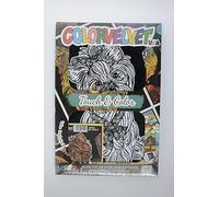 Colorvelvet-USA YORKSHIRE TERRIER, Velvet picture 11.75" x 8.25", 12 Markers included, Made in Italy