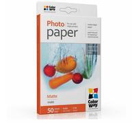 ColorWay Matte 6x4 190gms Photo Paper 50 Sheets