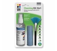 Colorway Multipurpose 3 in 1 Cleaner Set - Microfiber Cloth - Screen and Monitor