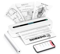 COLORWING Inkless Thermal Printer M832 - A4 Portable, Mobile, Travel-Ready, No-Link, 304DPI High-Definition, Adjustable Printing Size