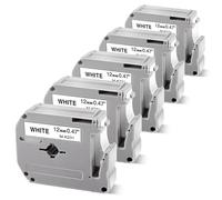 COLORWING MK-231 12mm x 8m Compatible with Brother P-Touch M Tape
