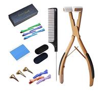 ColorYoung Professional Flat Surface Sealing Pliers for Gluing Hair Extensions, Tape Hair Extensions, Tape Hair Extensions, Tape in Hair Extensions